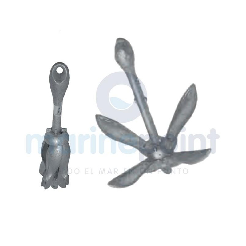 ANCLA PLEGABLE GALVANIZADA, 6 Kg (REZON)