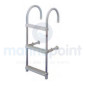 ESCALERA ALUMINIO,3 PELDAÑOS, ANCHO 26cm