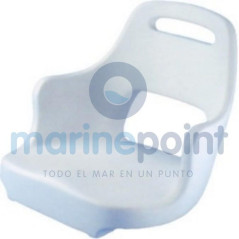 ASIENTO CAPTAIN, POLIETILENO RIGIDO ANTI-CHOQUE, 420 x 510 X 500mm