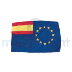 BANDERA CEE/ESPAÑA 30x45 cm