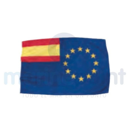 BANDERA CEE/ESPAÑA, 30 x 45 cm