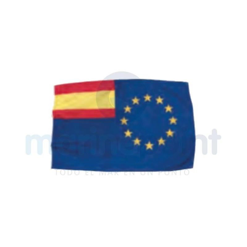 BANDERA CEE/ESPAÑA, 40 x 60 cm