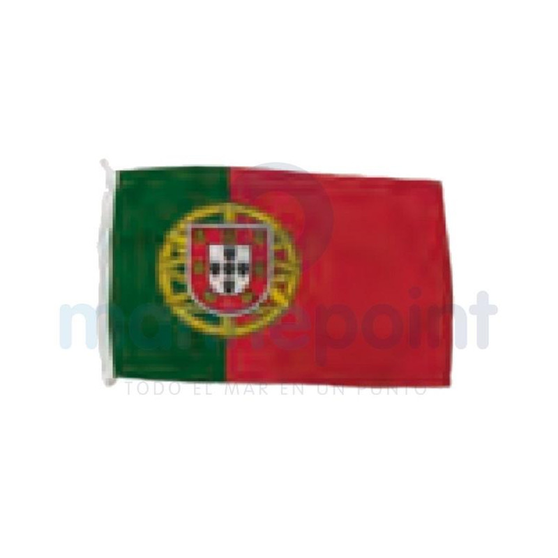 BANDERA PORTUGAL 30 x 45 cm, c/ESCUDO