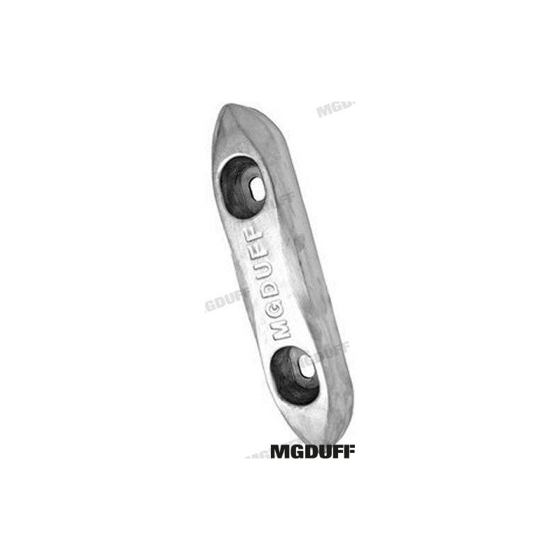 ANODO PLACA MGDUFF, 4Kg, M10, 305mm