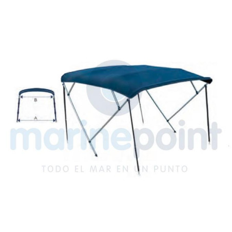 Ocean South - TOLDO BIMINI 4 ARCOS, 210/230cm, AZUL