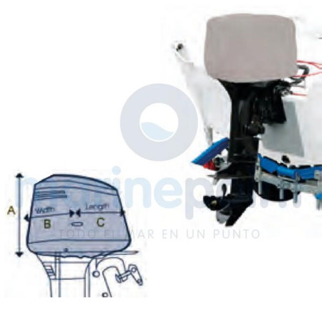 FUNDA MOTOR FUERABORDA DE 30 A 60 Hp