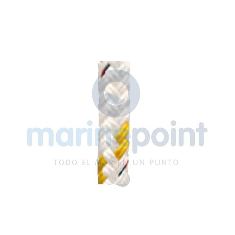 DRIZA POLY-BRAID-16, 6mm, AMARILLO, p/m