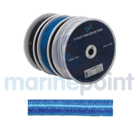 Poly Ropes - SANDOW ELASTICO GUMMILINA, AZUL, 04mm, p/m