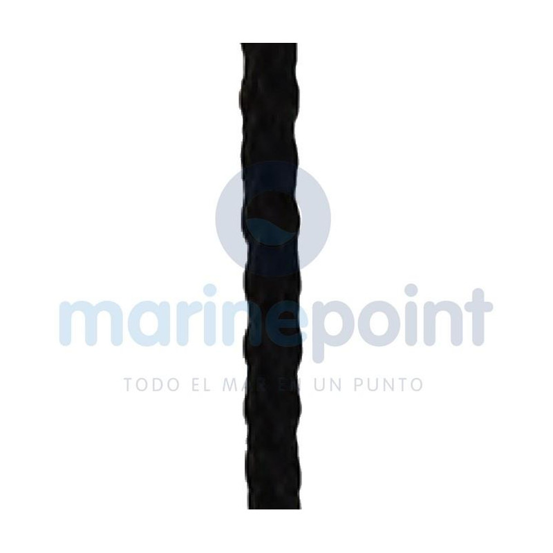 CABO POL.CARRETE NEGRO 3mm, 25m (ROLLO)