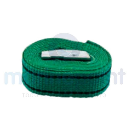 Poly Ropes - TRINCAJE CINCHA AMARRE VERDE, 1,5mts.