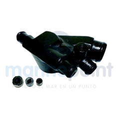 CUERPO TERMOSTATO VOLVO y OMC, 3850360, 0986292 y 0987716.