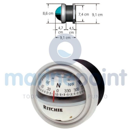 Ritchie - COMPAS RITCHIE V-57 Bco.