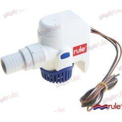 Rule - BOMBA RULE-MATE 12v, 1100 Gph c/SENSOR NIVEL INCORPORADO