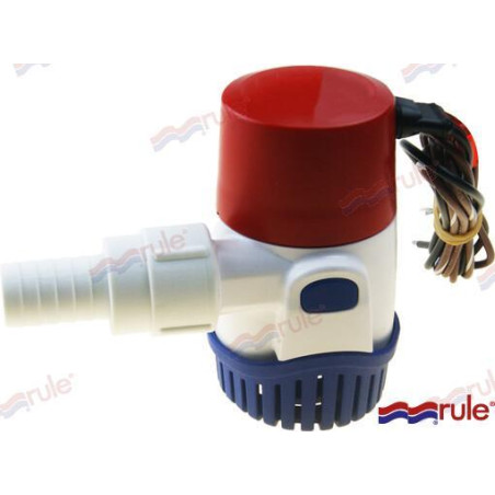 Rule - BOMBA ACHIQUE RULE, 24v, 800gph (AHORA ES RU20DA-24)