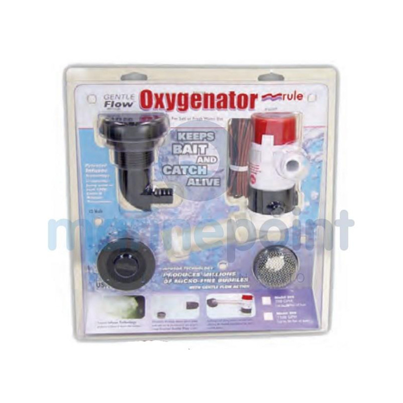 BOMBA RULE OXIGENETOR 700 gph, 12v