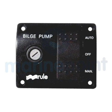 Rule - PANEL INTERRUPTOR BOMBA ACHIQUE RULE, 12v, 20A