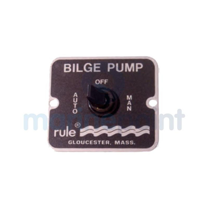 PANEL INTERRUPTOR RULE, ON-OFF-AUTO, 57 x 51mm