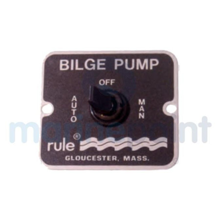 Rule - PANEL INTERRUPTOR RULE, ON-OFF-AUTO, 57 x 51mm