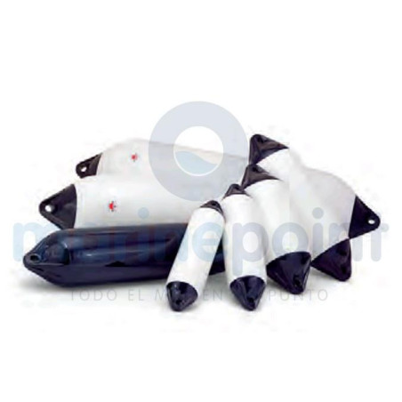 Polyform - DEFENSA POLYFORM F5 BLANCA Y AZUL, 29 x 77 cm...