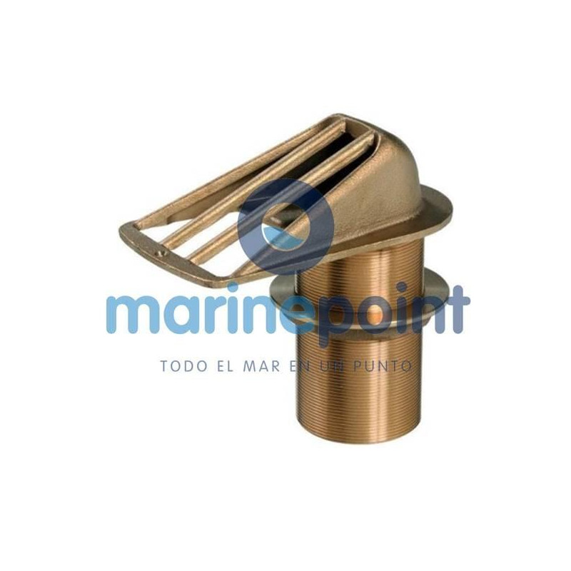 PASACASCOS HIGH FLOW BRONCE c/REJILLA 2-1/2"