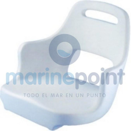 ASIENTO CAPITAN PLUS, POLIETILENO RIGIDO ANTI-CHOQUE, 420 x 510 x 500mm