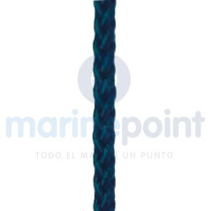 Poly Ropes - CABO POLIESTER AZUL NAVY 3mm, ROLLITO DE 25m