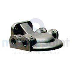 SOPORTE FILTRO COMBUSTIBLE, INOX, ROSCA 1/4"