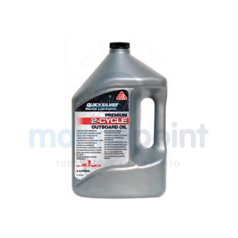 ACEITE QUICKSILVER, 2T FUERABORDA, 4L, TCW3, "CANON ACEITE INCLUIDO"...