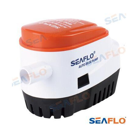 Seaflo - BOMBA ACHIQUE SEAFLO/SAILFLO, c/AUTO (TIPO SAHARA) SUMERG.12v 2850 l/h, 19mm