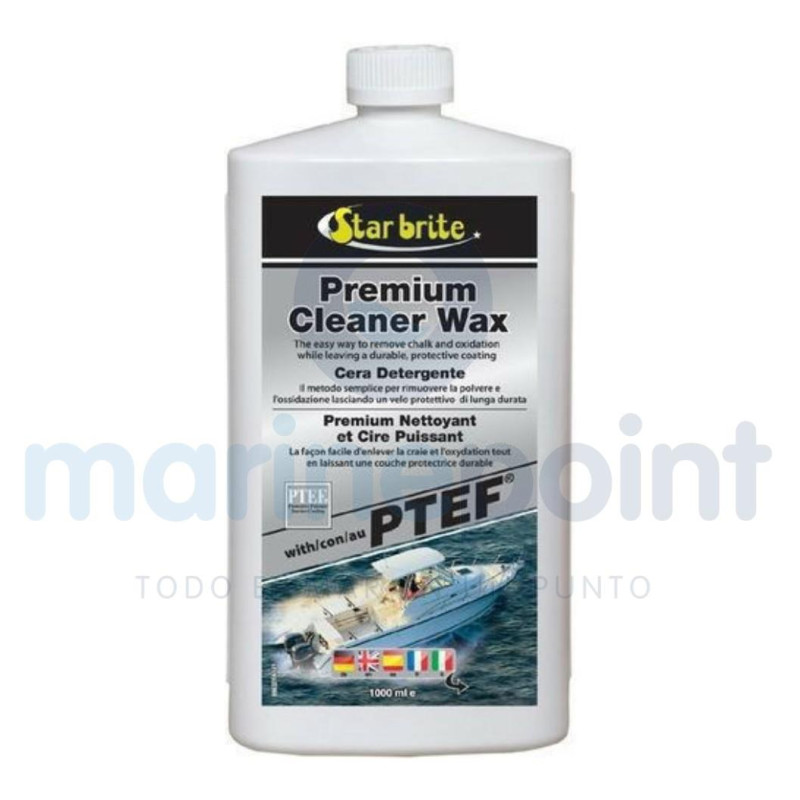 CERA LIMPIADORA EXTRA FUERTE 1L c/TEFLON, STAR BRITE