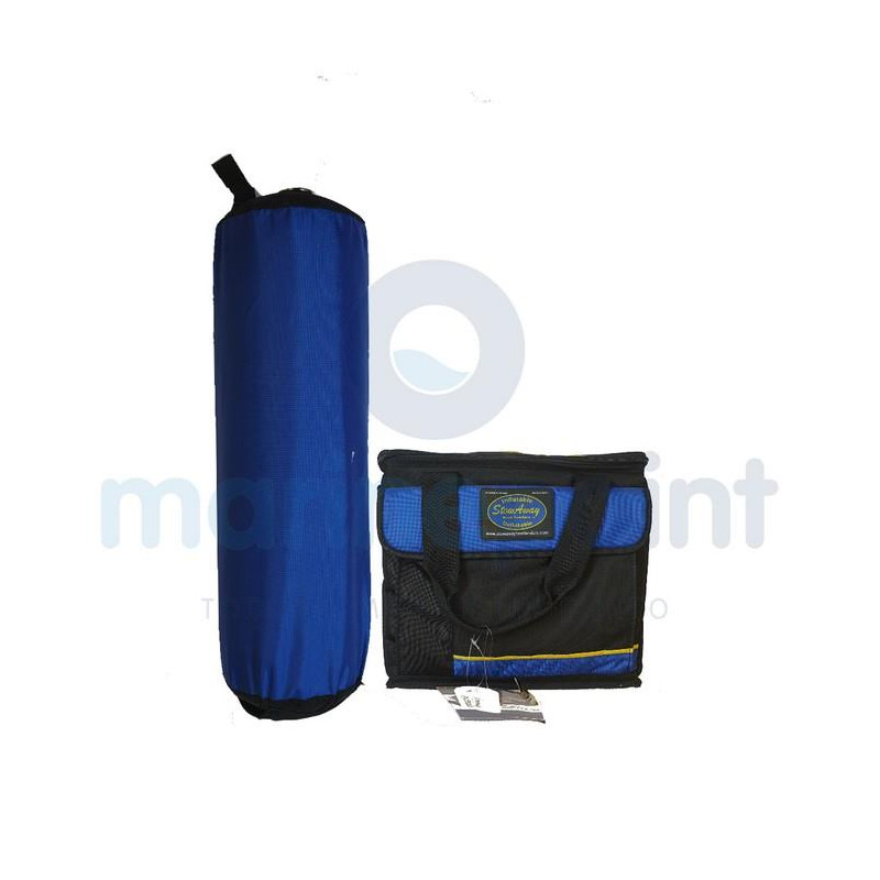 DEFENSA HINCHABLE AZUL, 15 x 46cm...++ ...