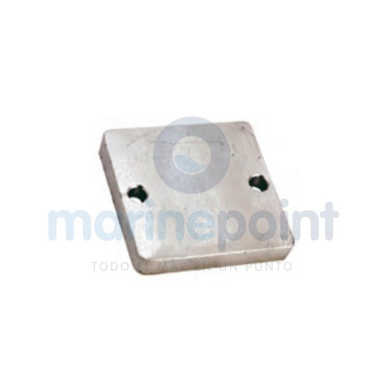 ANODO PLACA Zn, 64x64x10