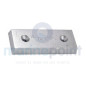 ANODO PLACA 130x50x17 mm, Zn