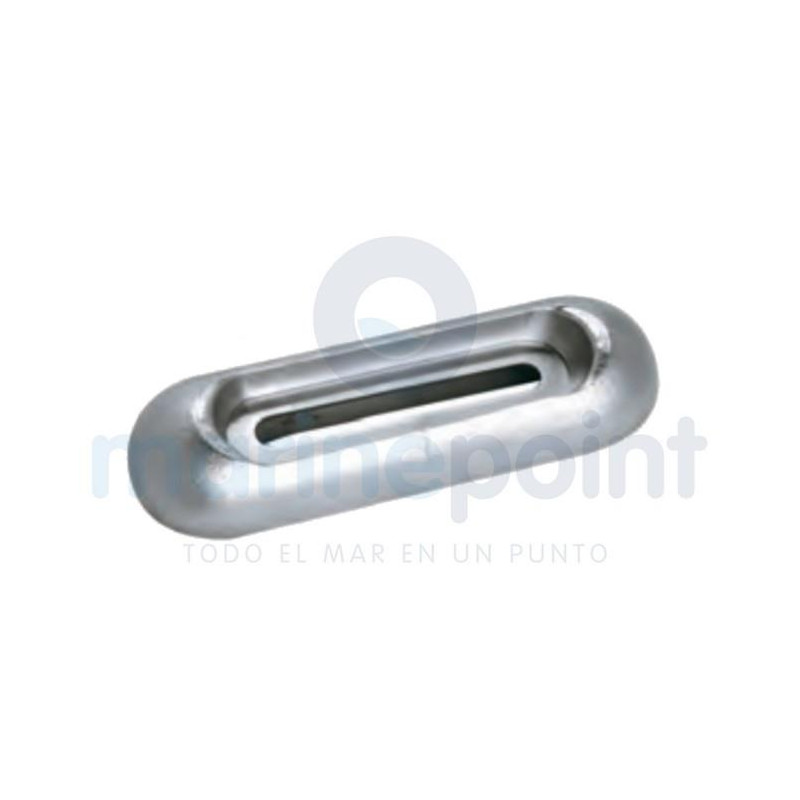 ANODO PLACA ZINC 3,5Kg, 400 x 60 x 30mm