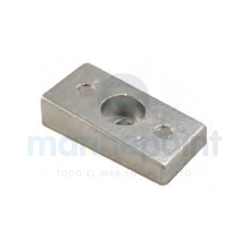 ANODO HONDA, COLA TRAPEZOIDAL, 75-130 Hp, 41109-ZW1-003 y 06411-ZV1-000 y MCM:826134