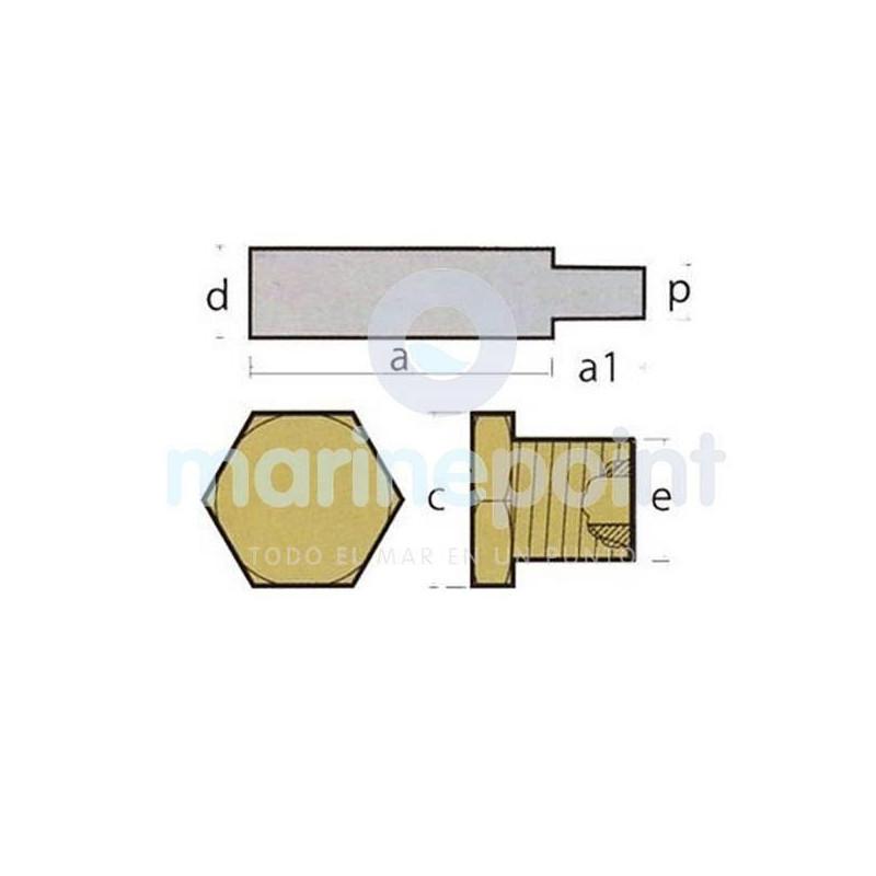 ANODO REFRIGERACION AIFO c/TAPON