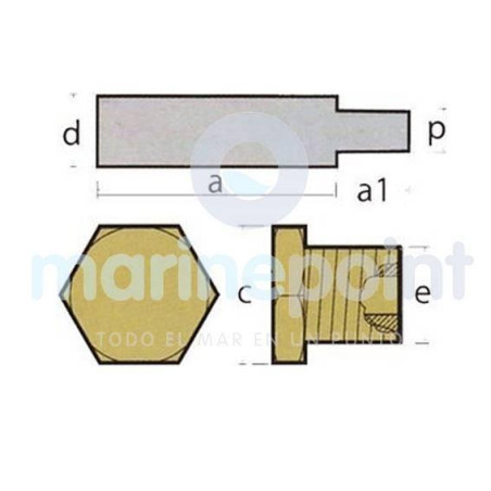 Tecnoseal - ANODO REFRIGERACION AIFO c/TAPON