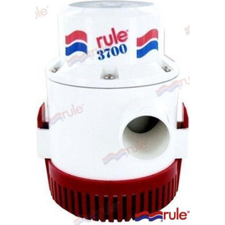 BOMBA ACHIQUE SUMERGIBLE, RULE 3700, 24v...