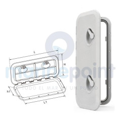 Seaflo - TAPA REGISTRO Bca. 315 x 44 x 240 x 358mm