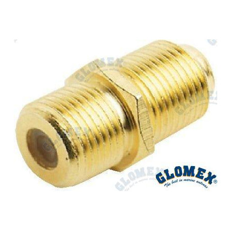 Glomex - CONECTOR F MACHO A F MACHO, GLOMEX