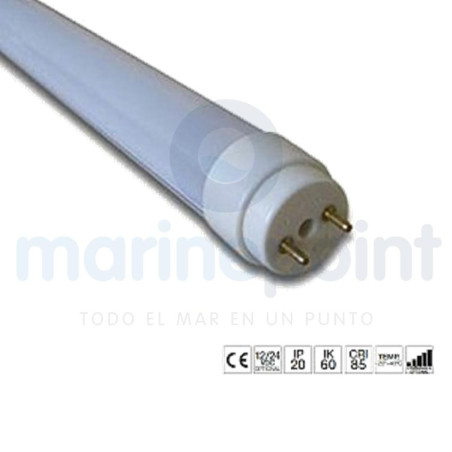 NauticLed - TUBO LED EPSILON T8 24v, DC 600mm, 9w, 6500K, 120º