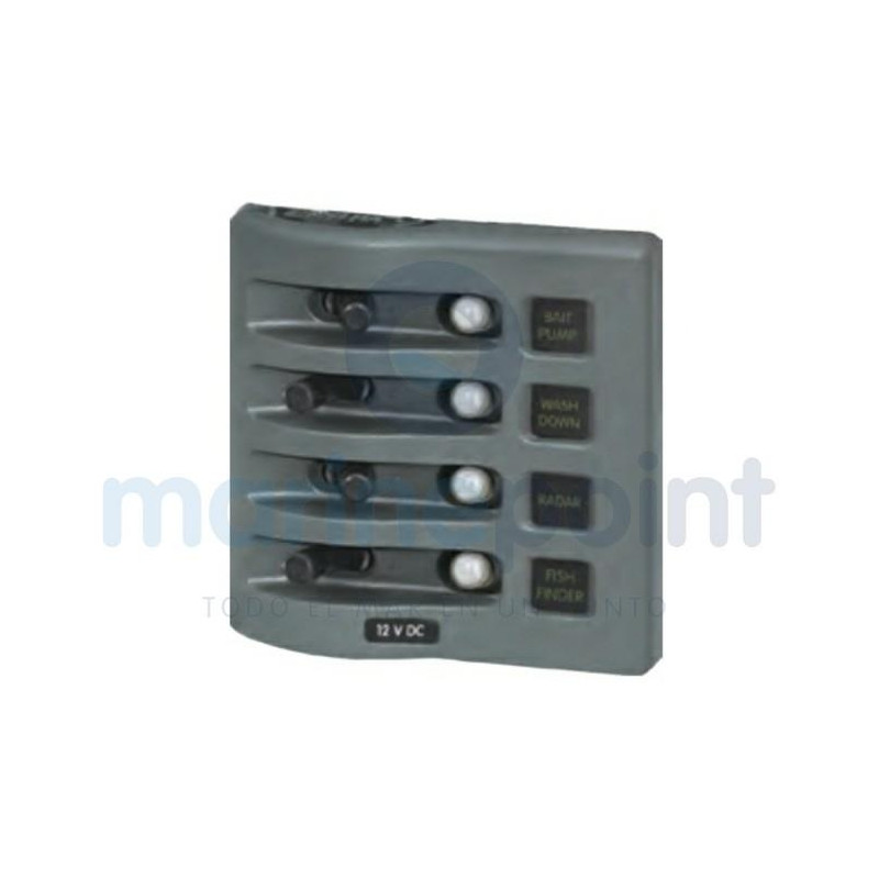 PANEL INTEMPERIE 8p GRIS, BLUE SEA