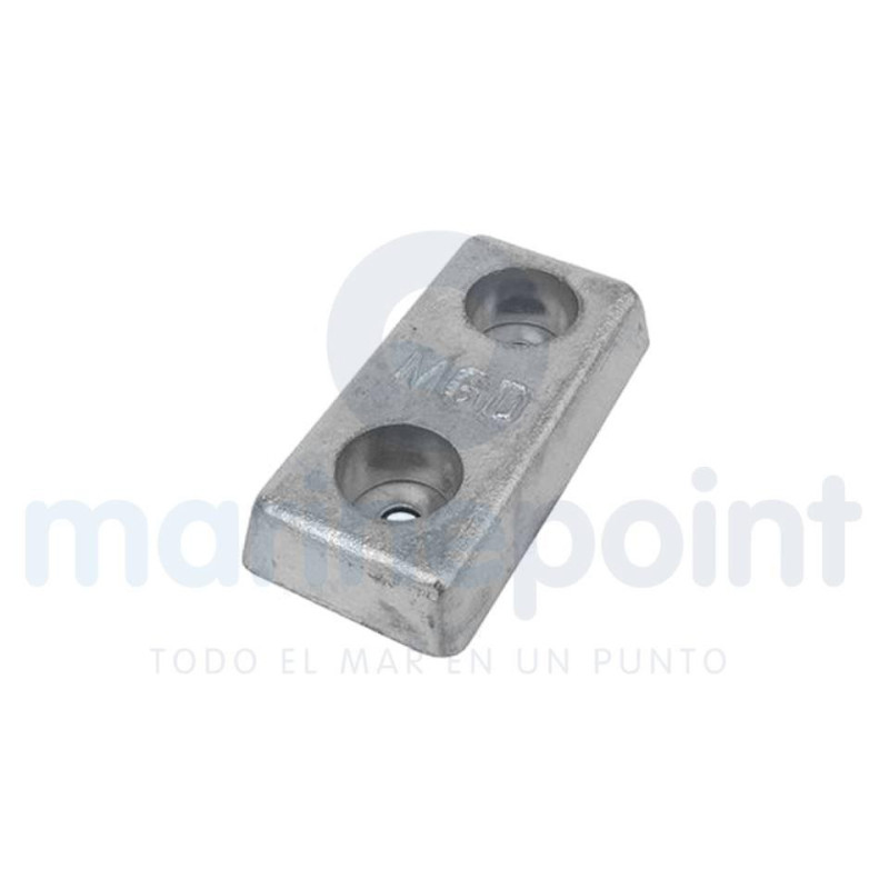 ANODO PLACA ALUMINIO, 1,9 Kg