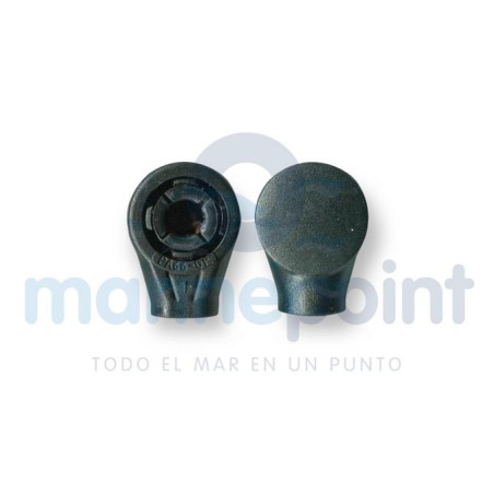 TERMINAL PLASTICO R1 BOLA 10 ROSCA 6mm