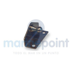 SOPORTE L, 51 x 20 x 30 c/BOLA INOX 10mm