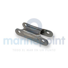 FIJACION ESCALERA ARTICULADA 22mm INOX