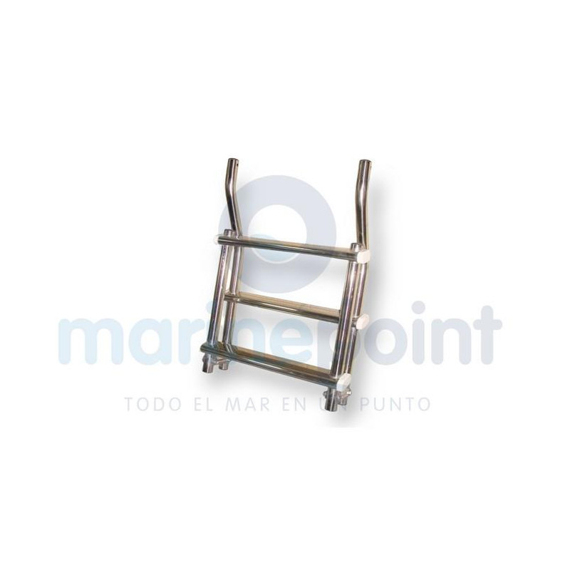 ESCALERA INOX PLEGABLE 3p