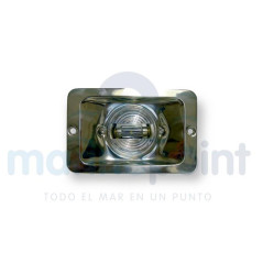 LUZ ALCANCE RECTANG.EMPOTRADA, INOX