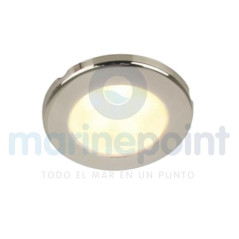 PLAFON LED 88mm 12/28v, IP-65, Bco.