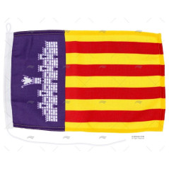 BANDERA MALLORCA, 30 x 20 cm, POLIESTER + CALIDAD